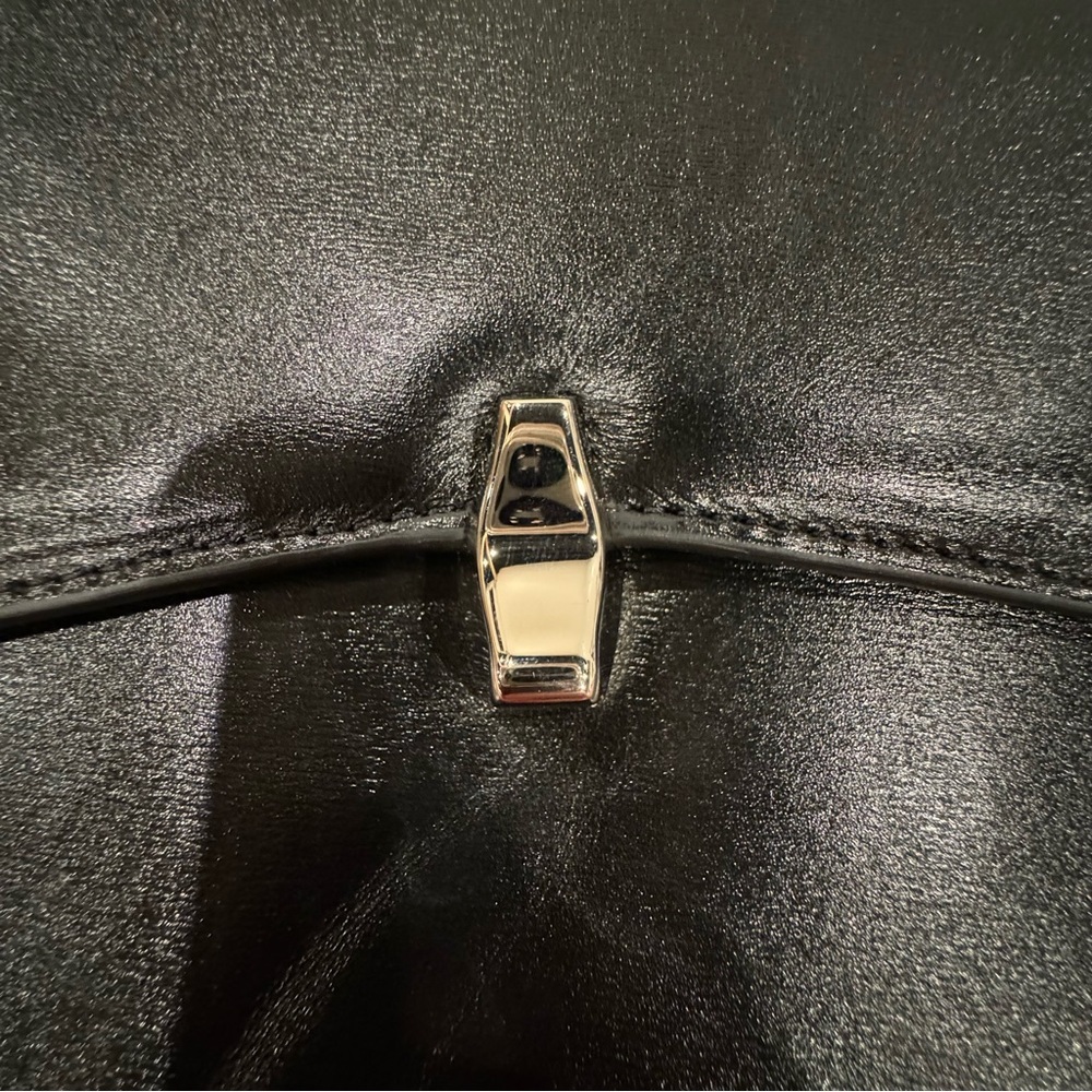Reformation Monica Crossbody Leather Bag in Black NWOT - Picture 14 of 14